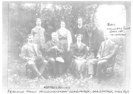 Peacock Family circa 1909