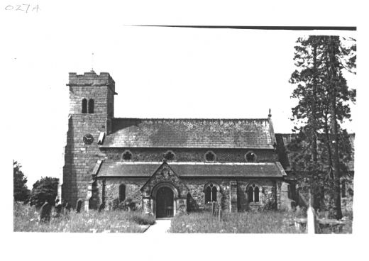 Scruton Church in 1920s