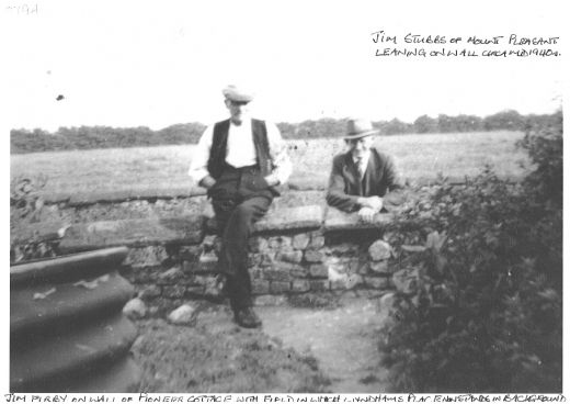 Jim Stubbs of Mount Pleasant and Jim Firby of Pioneer Cottage