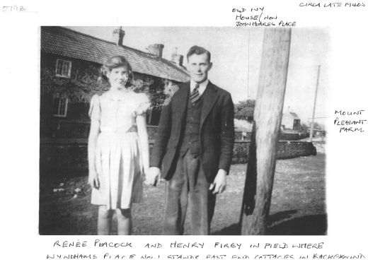 Renee Peacock and Henry Firby