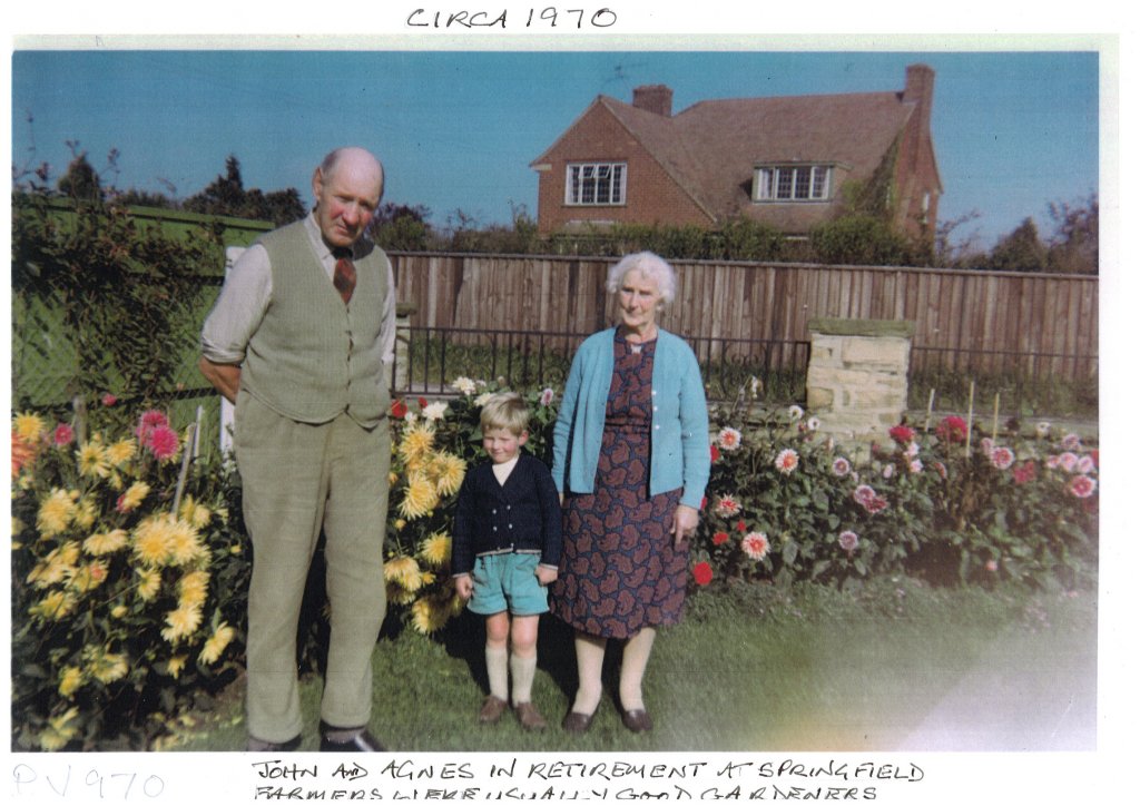 John and Agnes in retirement