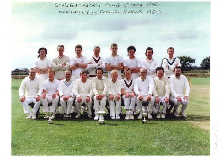 Scruton Cricket Club C.1986